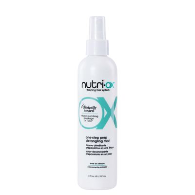NUTRI-OX One-Step Prep Detangling Mist For Fine, Thinning Hair Clinically Dermatologically Tested Color-Safe