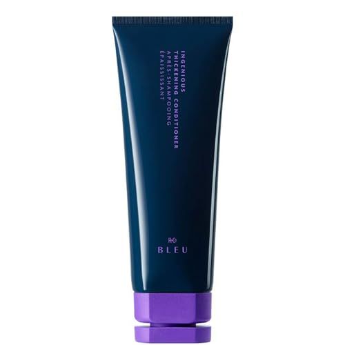 RCo BLEU Ingenious Thickening Conditioner - Adds Instant Body, Bounce, and Shine, Strengthens, Hydrates, and Visibly Plumps Fine Hair from Roots to Tips - Premium Hair Care, 6.8 oz