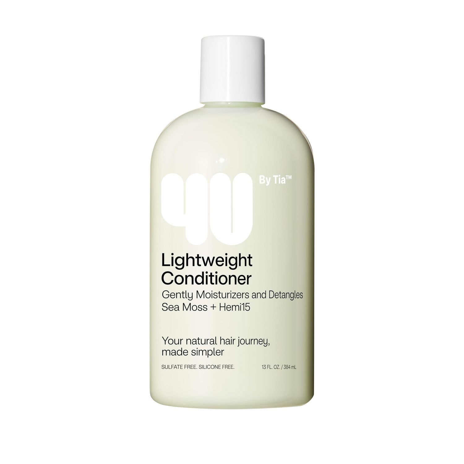 4U by Tia Lightweight Detangling Conditioner Curly, Kinky, Coily 3A-4C Hair Hemi15 Sea Moss Sulfate Free Nourishing Conditioner with Natual Ingredients Hair Care Gift Ideal for Braiding (13 fl oz)