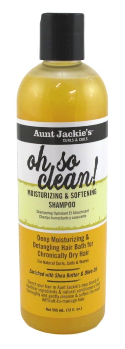 Aunt Jackies Oh So Clean Shampoo 12 Ounce (354ml) (3 Pack)