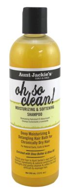 Aunt Jackies Oh So Clean Shampoo 12 Ounce (354ml) (3 Pack)