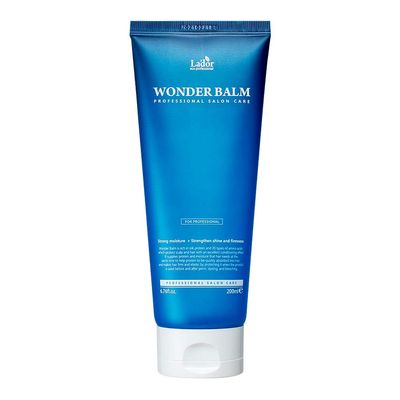 LA&#39;DOR Wonder Balm 200ml Hair Treatment Conditioner Moisturizing Silk Protein Intensely Nourishes Curls With Irreplaceable Substances Restores Softness for Beautiful and Healthy Hair