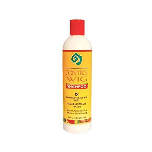 African Essence Control Wig Shampoo For Human And Synthetic Hair, 12 Oz