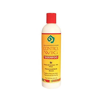 African Essence Control Wig Shampoo For Human And Synthetic Hair, 12 Oz