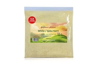 Ijebu GarriGari 5 lb 80 oz bag by HATF's Shepherd's Natural, 100 All Natural