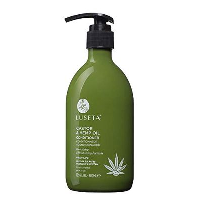 Luseta Castor Hemp Oil Conditioner for Hair Growth, Hair LossRepair, Thickens Enriches Thinning 16.9oz
