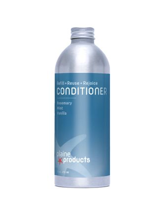 Plaine Products Eco-Friendly Conditioner - Rosemary, Mint, Vanilla - Sulfate Free, 16oz (Refill Bottle)