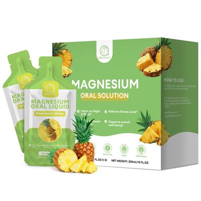 Magnesium Citrate Liquid (10 oz), High Absorption Magnesium Citrate Drink, Magnesium Citrate Oral Solution Supplement with Bromelain, Vitamin C D3 B6 Zinc for Night, Muscle Energy Support