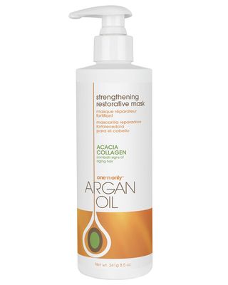 One &#39;n Only Hair Mask with Argan Oil, Strenghtening Restorative Mask, Helps Maintain Moisture Level for a Shiny Texture, Provides Color Protection, 8.5 Ounce
