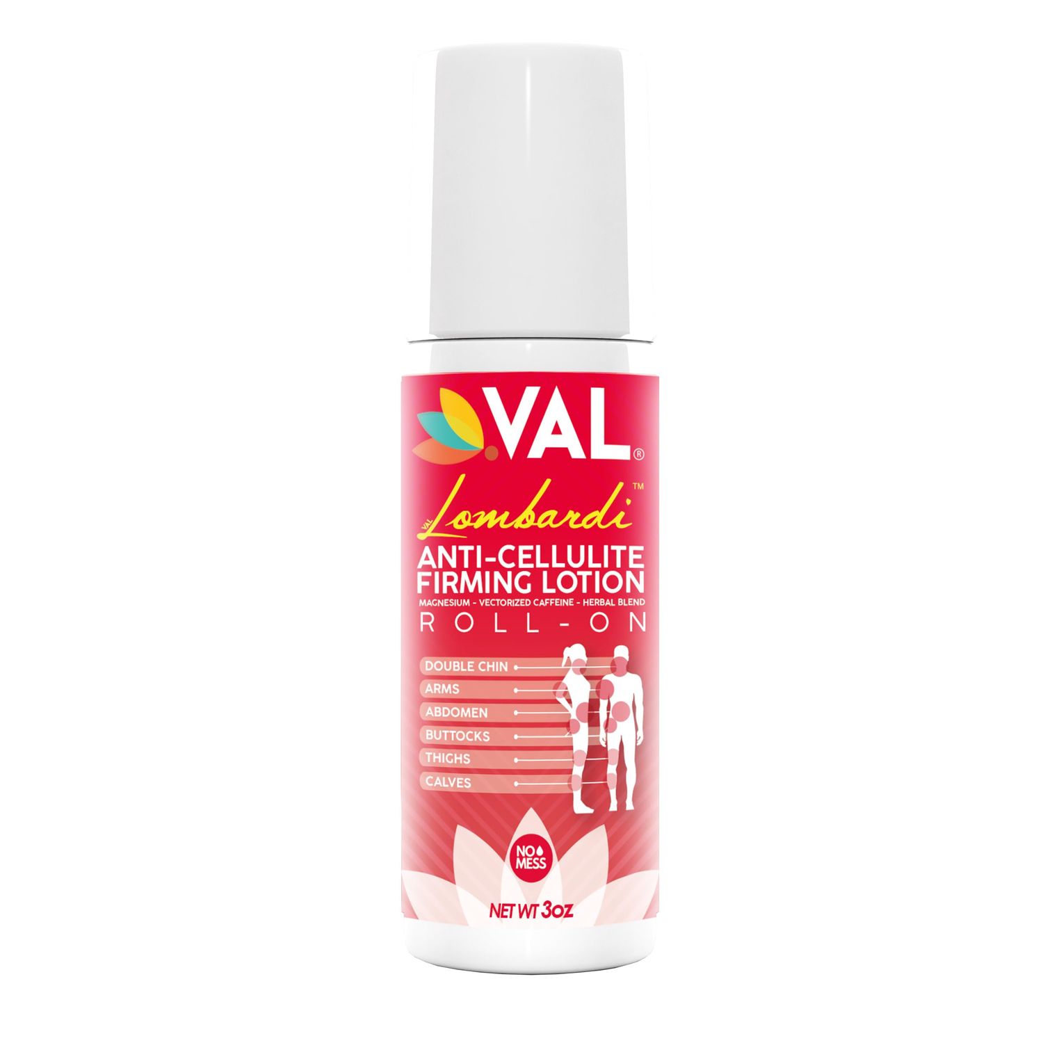 VAL Lombardi Anti Cellulite Firming Rollon Magnesium