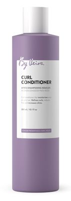 By Veira, Curl Conditioner 10.1 Fl Oz, Gently Cleanses Defines Curly Wavy Hair, Reduces frizz Increases shine, Colour preserving, 100 vegan SulphateSilicone free