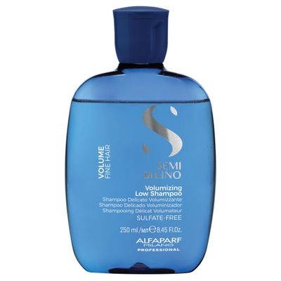 Alfaparf Milano Semi Di Lino Volume Shampoo For Fine Hair - Anti Frizz, Hair Thickening Shampoo to Add Volume Body - Sulfate Free and Professional Salon Quality - Frizz Control Products (8.45 oz)