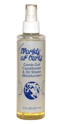Worlds Of Curls Comb Out Conditioner, Regular, 8 Oz (STW21-1)