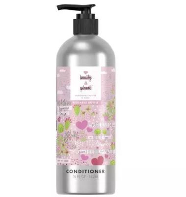 Love Beauty Planet Murumuru Butter Rose Conditioner Aluminum Bottle Refill 16FL.OZ, Pink
