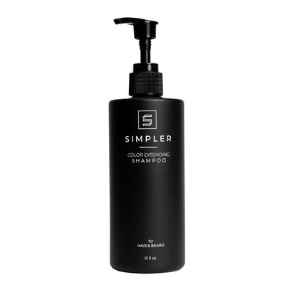 Simpler Hair Color Shampoo For Men (Orange Clove Scented) - Dye Sulfate Free Shampoo for Longer-Lasting Color - Shampoos for Dyed Hair Beard - Color Safe Shampoos wNourishing Ingredients