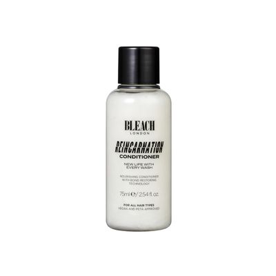 Bleach London Reincarnation Bond Restoring Conditioner Mini (75ml 2.5oz): Strengthening Daily Care for All Hair Types - Vegan PETA-Approved, Paraben Free