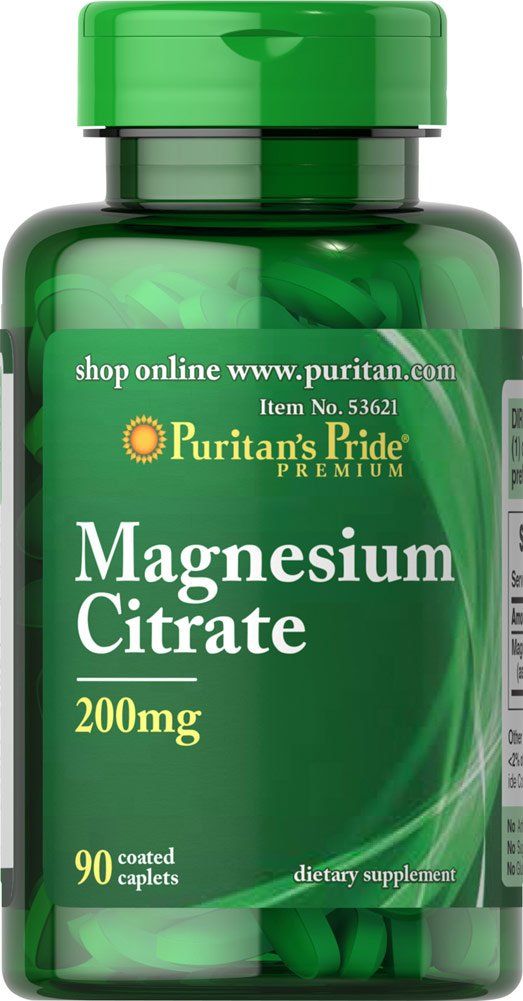 Puritan&#39;s Pride Magnesium Citrate 200mg