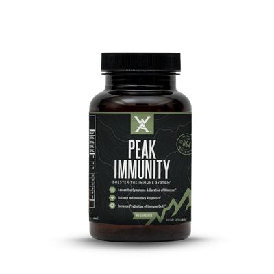Wilderness Athlete - Peak Immunity Vitamin D, Vitamin C, Zinc Supplements - Immune System Support - NAC Supplement - Quercetin, Elderberry, Mushroom Supplement - Elderberry Capsules