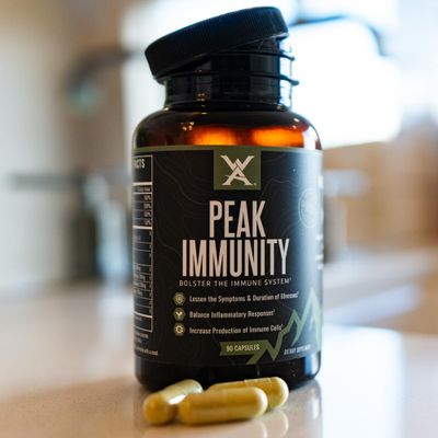 Wilderness Athlete - Peak Immunity Vitamin D, Vitamin C, Zinc Supplements - Immune System Support - NAC Supplement - Quercetin, Elderberry, Mushroom Supplement - Elderberry Capsules