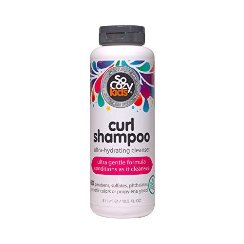 SoCozy Boing Curl Shampoo - Formulated to Reduce Breakage and Improve Elasticity for Fuss-Free Curls - Sweet-Cr me Scent, 10.5 Fluid Ounces