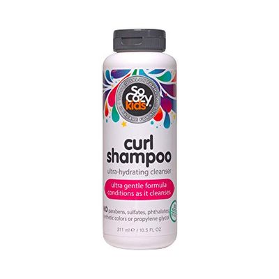 SoCozy Boing Curl Shampoo - Formulated to Reduce Breakage and Improve Elasticity for Fuss-Free Curls - Sweet-Cr me Scent, 10.5 Fluid Ounces