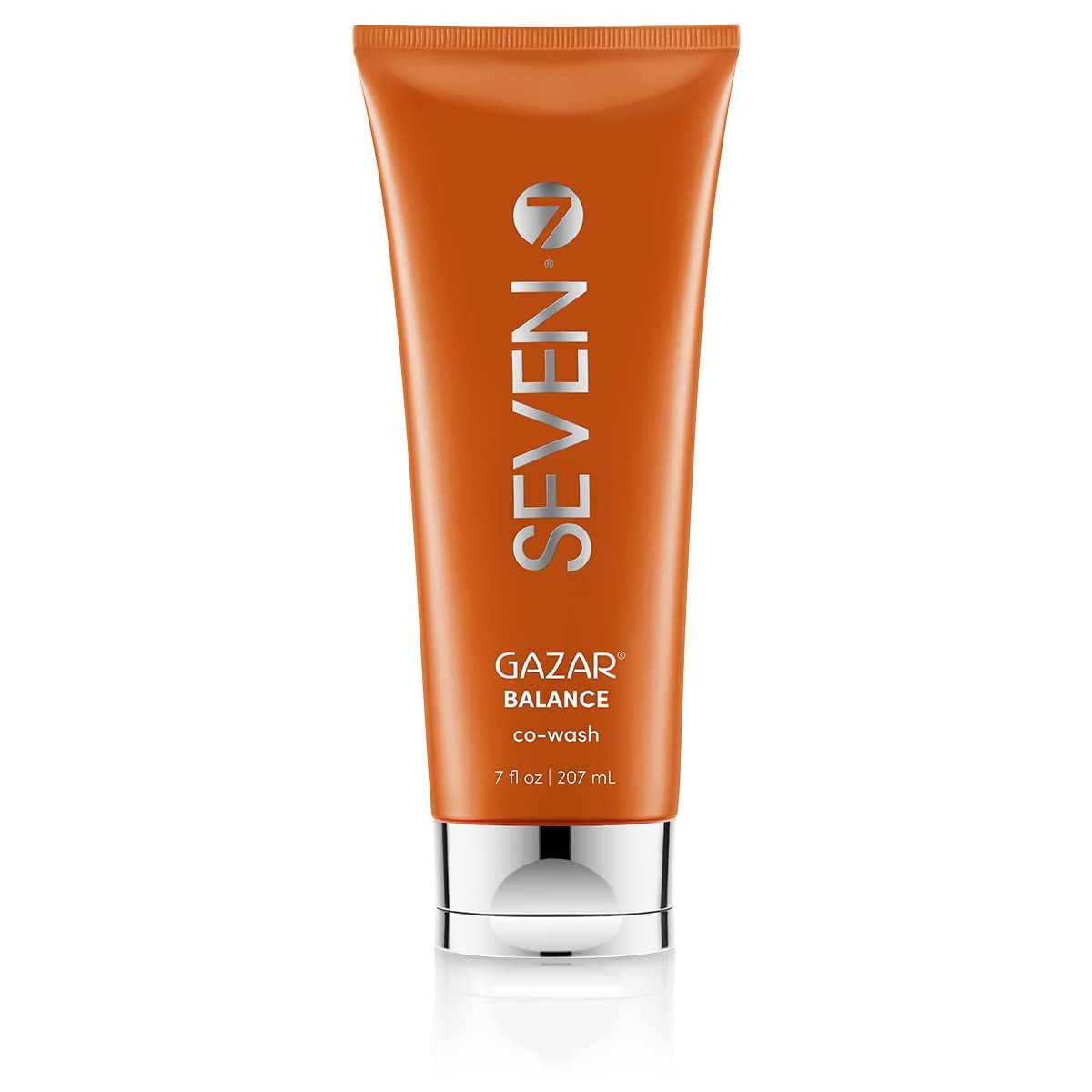 SEVEN Hair Care GAZAR BALANCE Cowash for Women Men with Shea Butter Coconut Oil, 1 Step Shampoo Alternative for Curly or Textured Hair, Sulfate Paraben Free, Cruelty Free, Made in USA, 7 oz