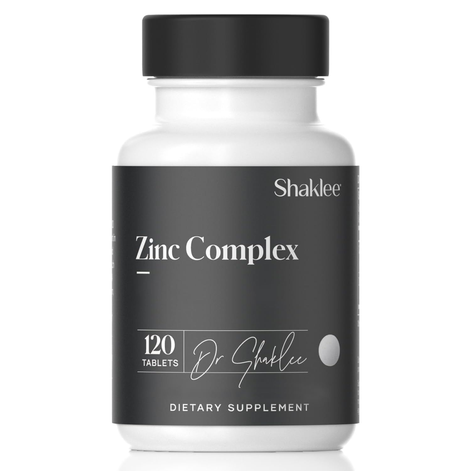 Shaklee - Zinc Complex - Boosts Enzyme Activity, Protein Synthesis - 120 Tablets