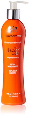 Kleravitex Milk 26 Leave In Conditioner - 8.11 Oz - Split End Repair for Damaged Hair - Promotes Hair Care, Volume Growth