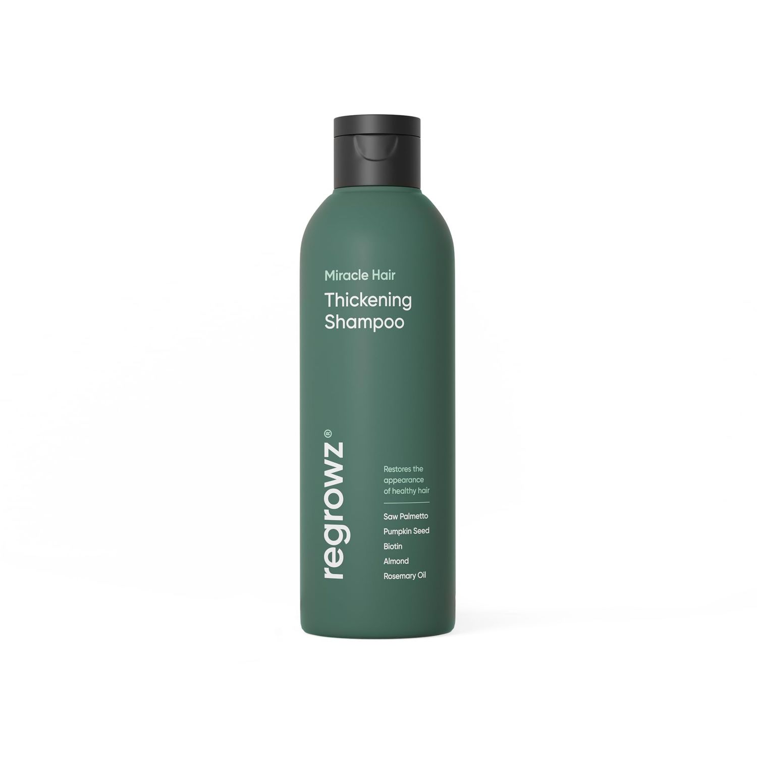 Regrowz Hair Thickening Shampoo for Natural Hair Growth - 7.6oz - Hair Growth Treatment for Men Women for Thinning Dry - DHT Blocker - Infused with Biotin, Saw Palmetto Rosemary Oil
