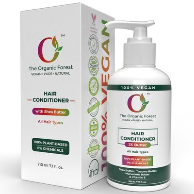 Shea Scalp Moisturizer Hair Conditioner - Sulfate-Free Deep Conditioner for Curly, Dry Damaged Hair Infused with Shea Butter Coconut Oil for Hair Moisturizing, Strengthening Detangling