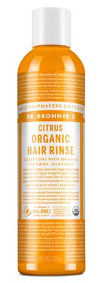 Dr. Bronner&#39;s Fair Trade Organic Hair Conditioning Rinse - Citrus Orange, 8 Ounce