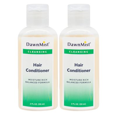 DAWNMIST Dukal DUK HC02 Hair Conditioner, Bottle with Flip Cap, 2 OZ (Pack of 2)