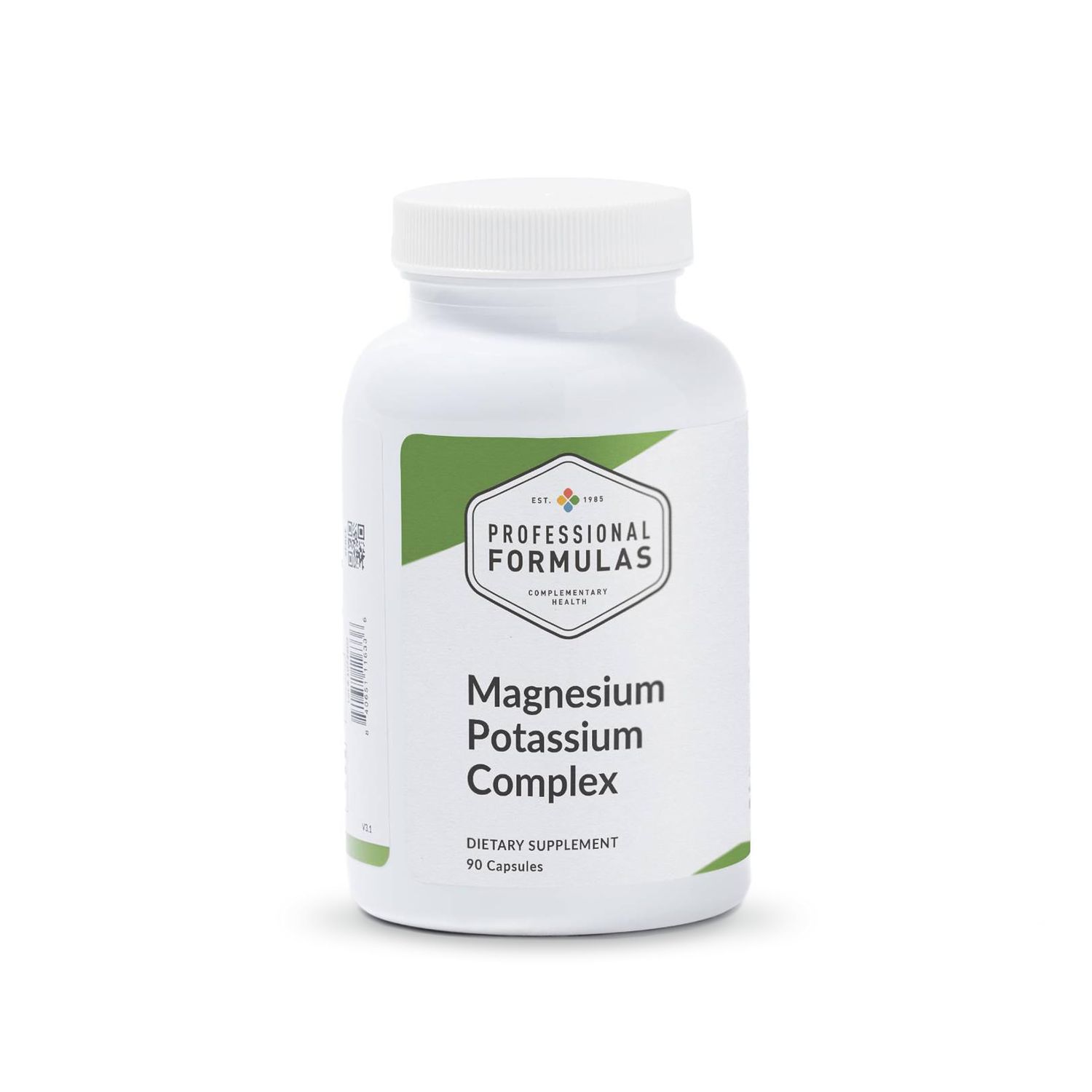 Professional Formulas Magnesium Potassium Complex - Blend of Magnesium and Potassium to Support Healthy Cardiovascular Function, Muscle Function, Bone Mineralization and Alkaline Balance