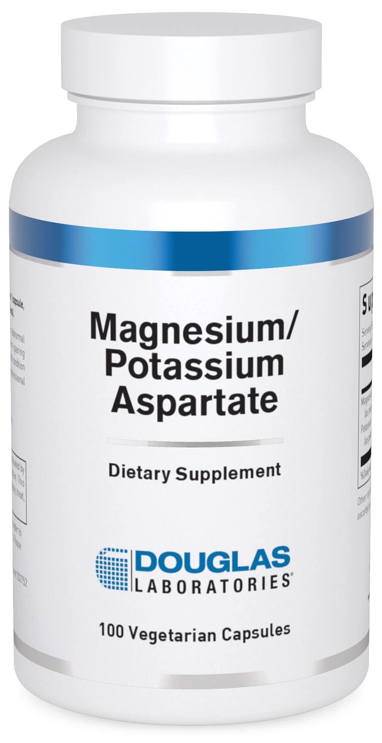 Douglas Laboratories MagnesiumPotassium Aspartate Supports Cardiovascular Health and Skeletal Muscle Contractility 100 Capsules