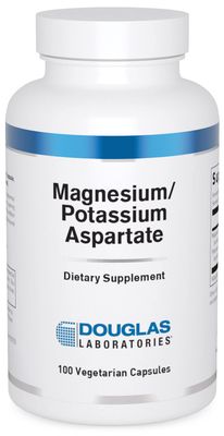 Douglas Laboratories MagnesiumPotassium Aspartate Supports Cardiovascular Health and Skeletal Muscle Contractility 100 Capsules