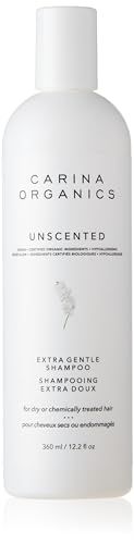 Carina Organics Unscented Extra Gentle Shampoo, 360 Milliliters
