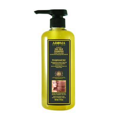 AROMA DEAD SEA Honey Egg yolk Olive Oil Shampoo. Saloon Grade, For Straightened Hair, Restores Natural Hair Balance For healty And Shiny Hair. 16.9 fl.oz