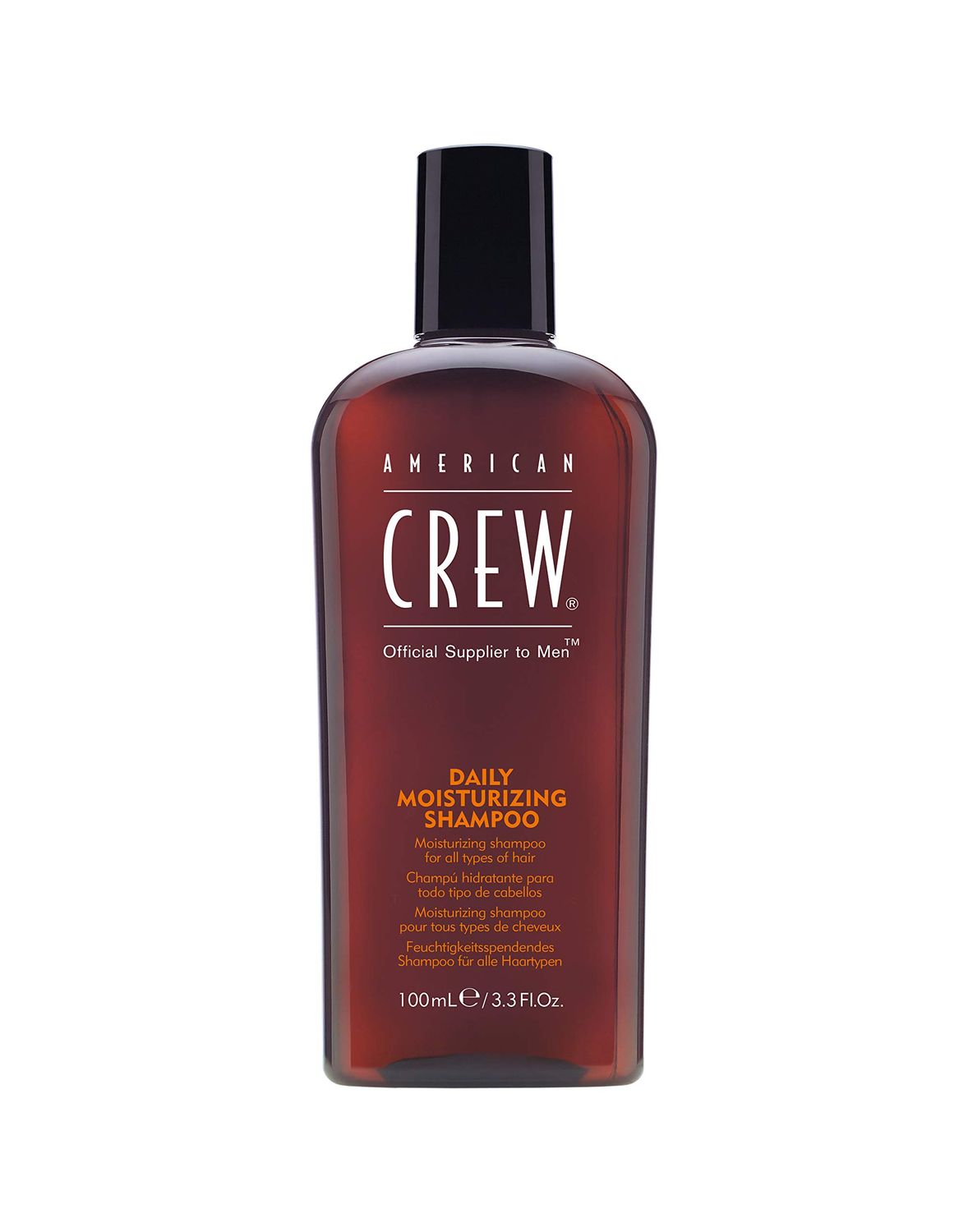 Men&#39;s Shampoo by American Crew, Moisturizing Shampoo for Oily Hair, 3.3 Fl Oz