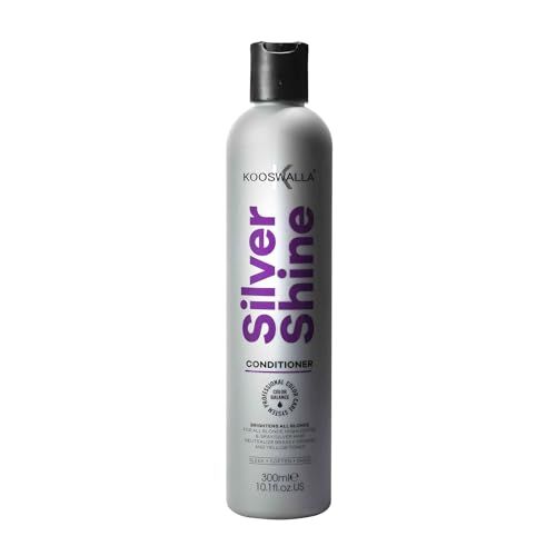 KooSwalla Purple Conditioner for Blonde Silver Hair, Neutralizes Yellow Brass Tone, Moisturizing Nourishing Formula, Sulfate-Free, Paraben-Free 10.1 fl.oz