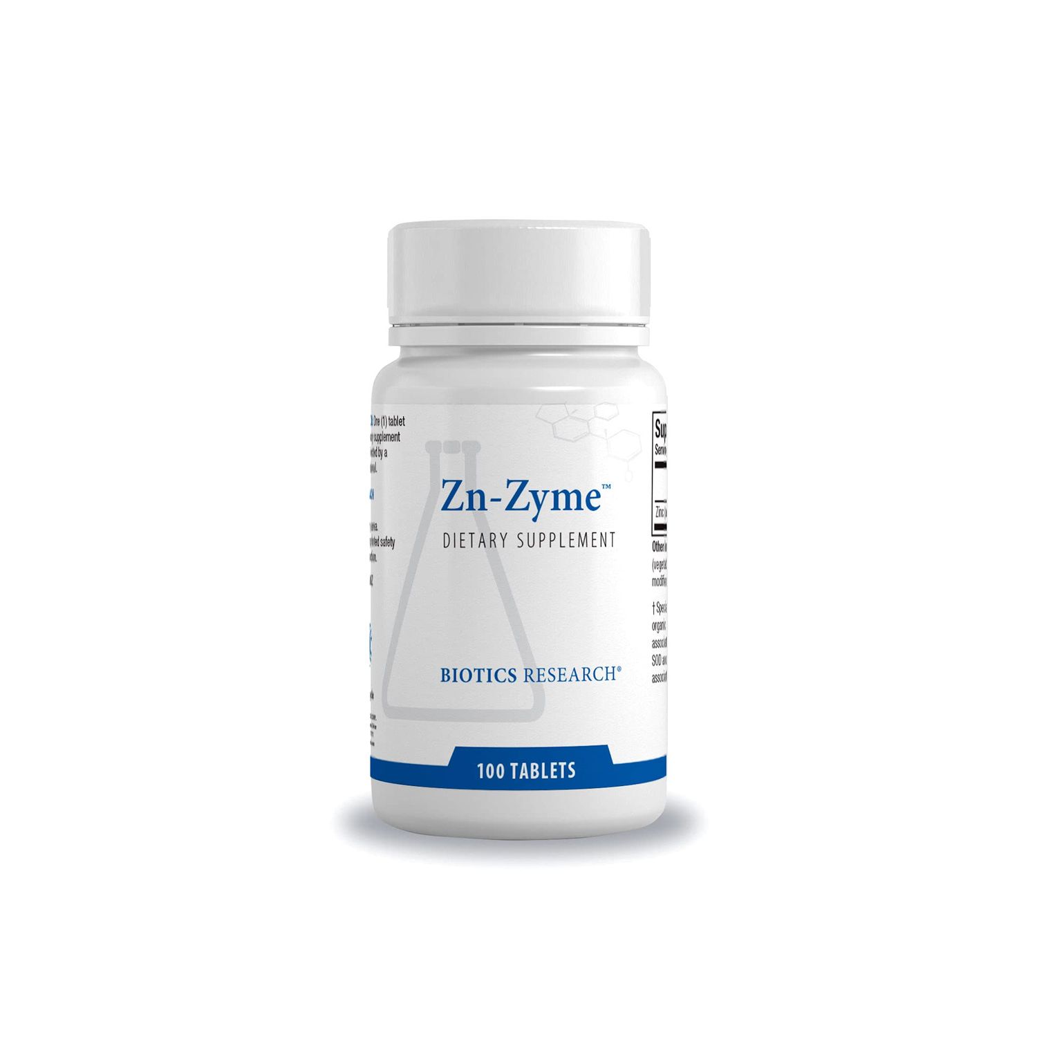 Biotics Research Zn-Zyme - 15 mg zinc, Supports Immune System, Optimal Cellular Function, Digestive, Tissue Health Support 100 Tab