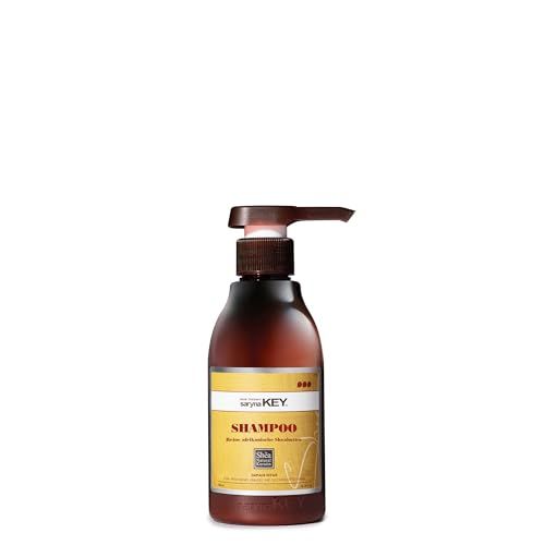 Saryna Key Shampoo for Damaged Hair with Pure African Shea Butter - Moisturizing Shampoo for Dry Damaged Hair - Professional Keratin Treatment - Sulfate Free, No Parabens, Cruelty Free (300ml10.14oz)