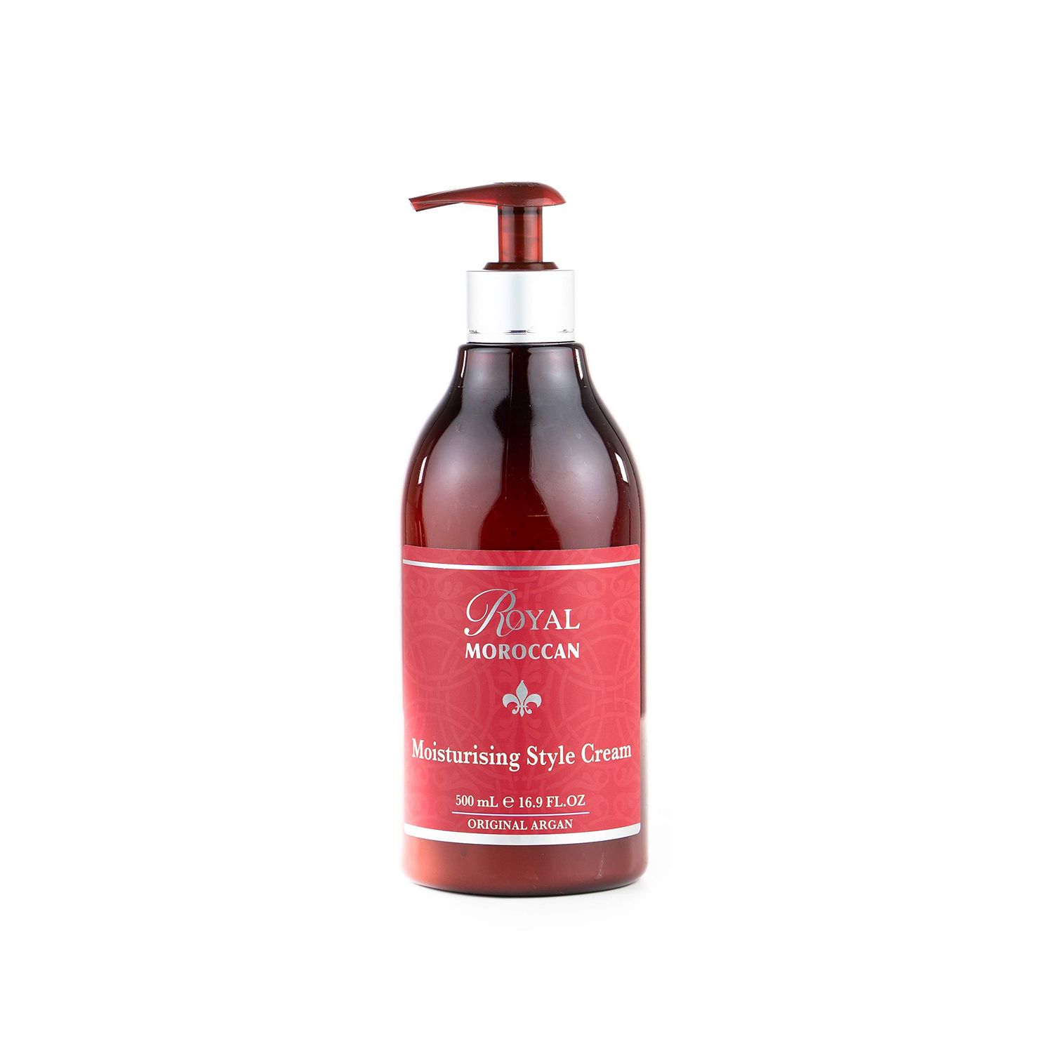 Style Cream for Frizzy Hair Control and Color Treated Hair Style Defining Cream Moisturizing Style Conditioner Cream Hair Styling Cream (Royal Moroccan Argan Oil Hair Products (500 ml 16.9)