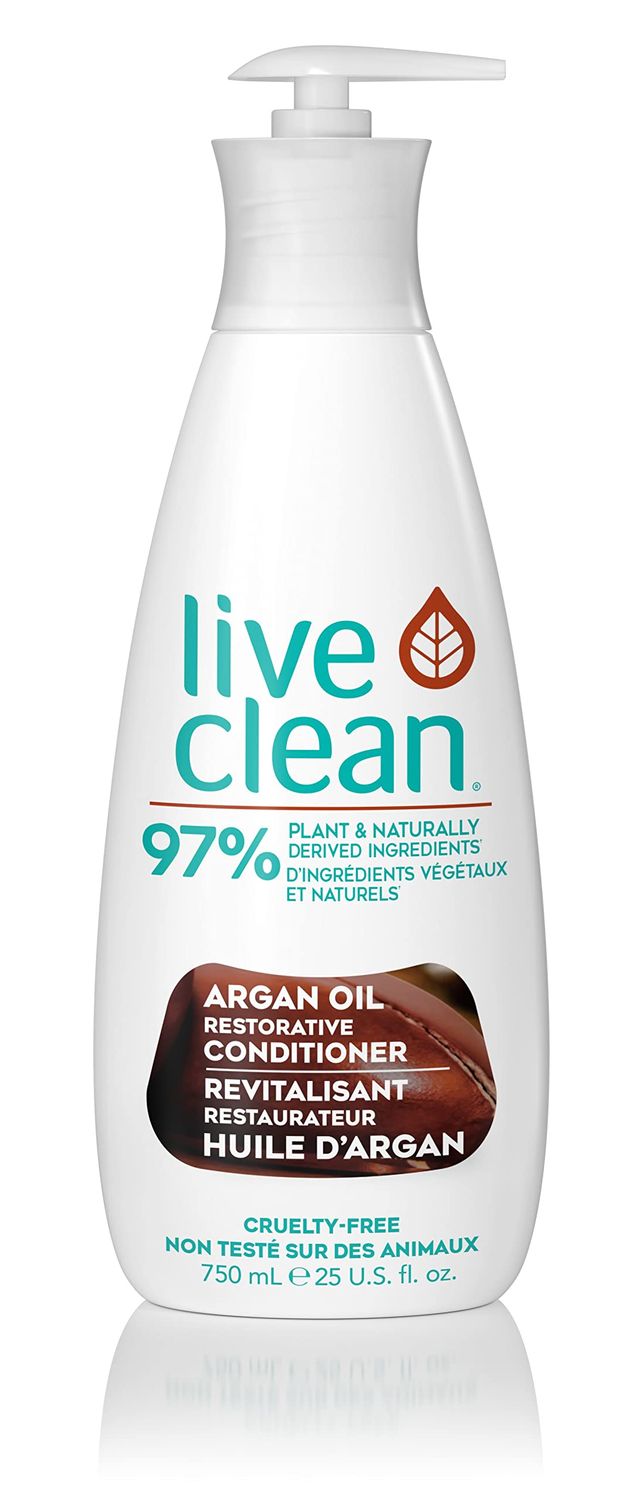 Live Clean Argan Oil Conditioner, 750-Milliliter