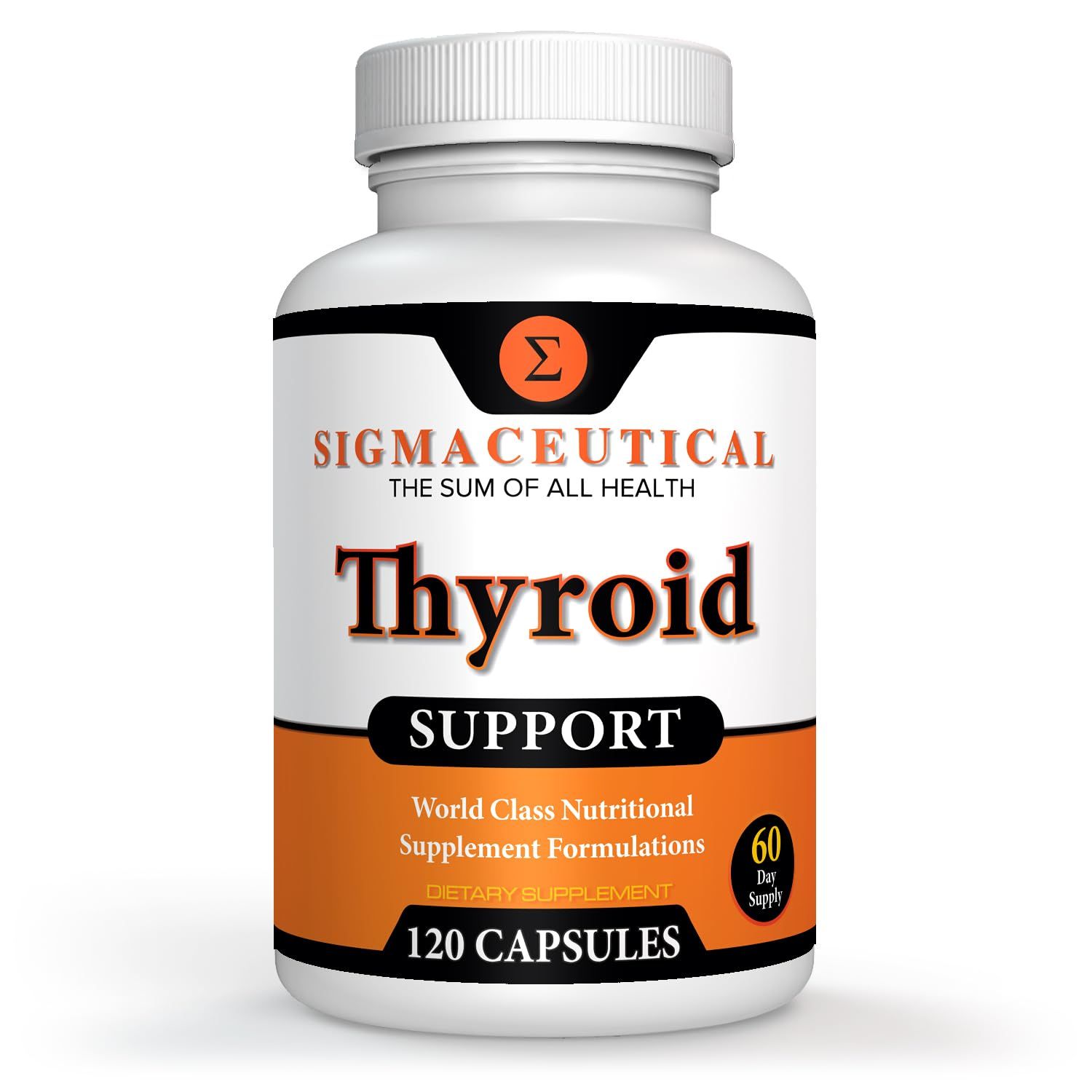 Thyroid Wellness Blend Zinc, Selenium Iodine Complex Ashwagandha Kelp Herbal Support 120 Vegetarian Capsules Natural Energy Metabolism Formula