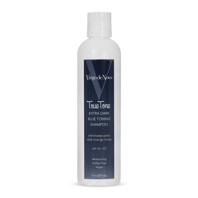 Virgo de Novo True Tone Extra Dark Blue Toning Shampoo 8 oz
