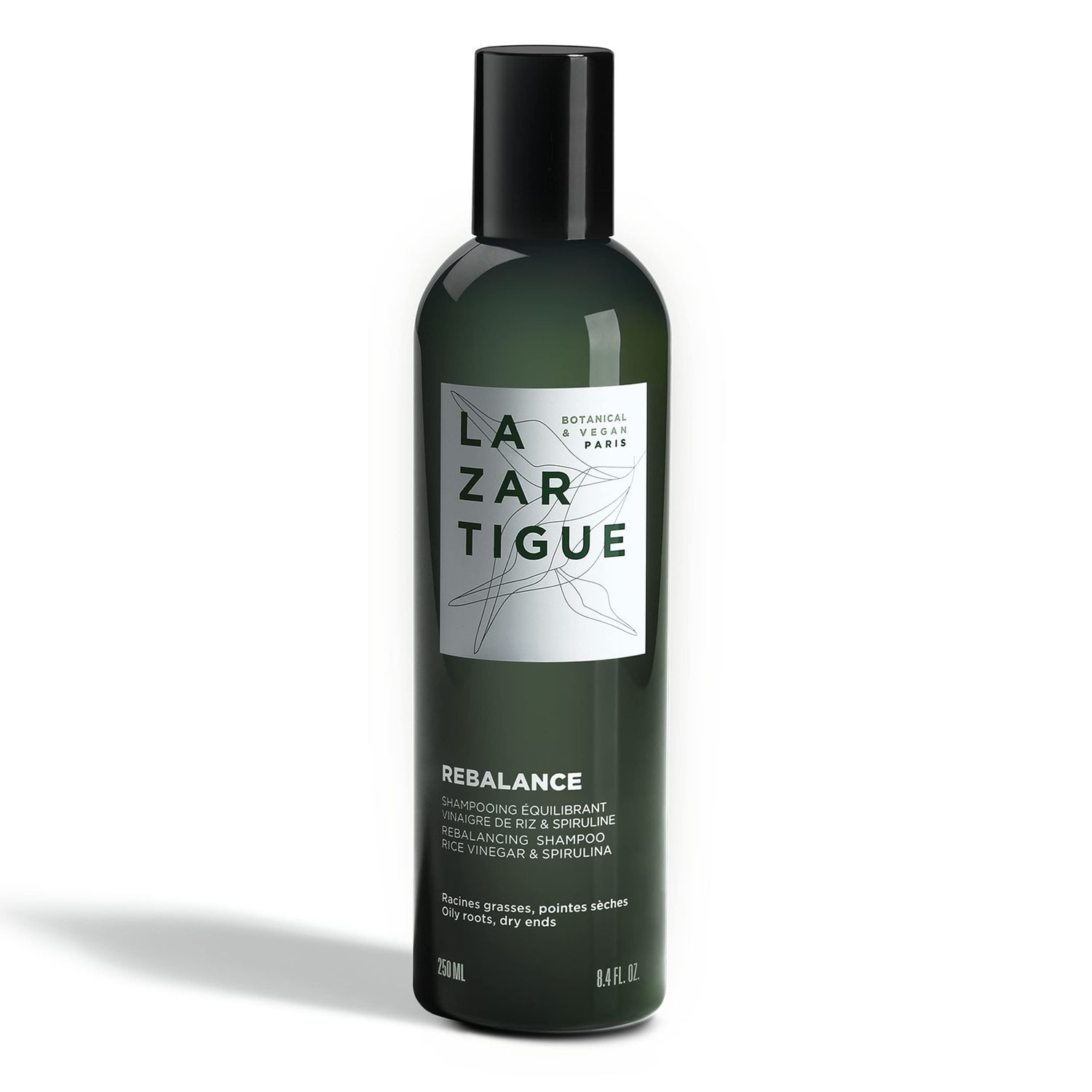 Lazartigue Repair Shampoo, Lazartigue Repair Shampoo, Vegetal Keratin Treatment for Damaged Hair, Restructures Hair Fiber and Reduces Split Ends, Vegan, Sulfate Silicone Free, 8.4 fl.oz.