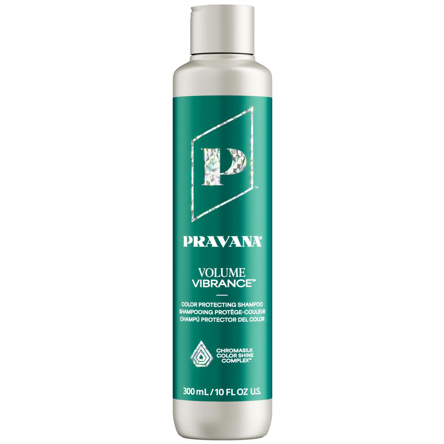 PRAVANA Volume Vibrance Shampoo Adds Lightweight Volume, Lift Fullness For Fine, Color-Treated Hair Strengthens, Thickens Reduces Breakage Chromasilk Enhances Shine Protection 10 Fl Oz