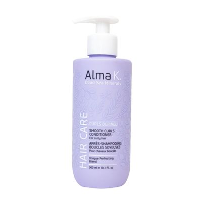 Alma K Smooth Curls Conditioner - Hair Conditioner for Women - Moisturizing Conditioner with Avocado Butter - Curly Hair Conditioner - 10.1 oz