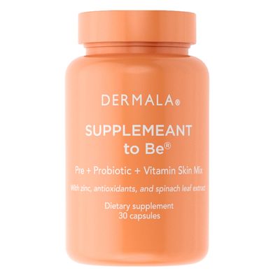 Dermala FOBO SUPPLEMEANT to Be Acne Supplement All Natural Daily Prebiotics Probiotics Vitamins Skin Mix with Zinc Improve Clear Blemish-Free Radiant Skin Through Balancing Gut Health