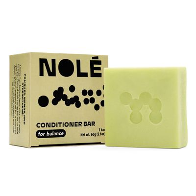 NOLE CARE Premium Conditioner Bar with Rosemary Min Batana Oil, for Dry Hair, Anti Dandruff (2.12 Oz Bar) - Sustainable, PH Balanced, Rice Protein Conditioner, Plastic-Free